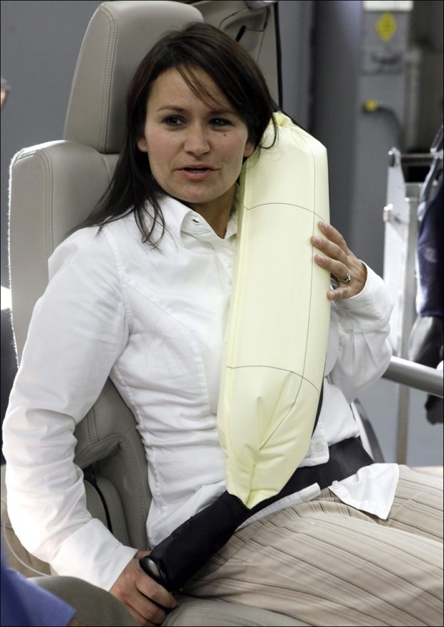 The inflatable seat belt will save more lives