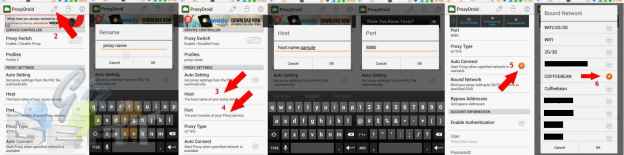 How To Configure Proxy Settings on Android Device and Bind Networks to Proxies