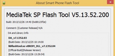 Newest SP Flash Tool For MTK6752 MTK6732 – SP Flash Tool V5.1516.