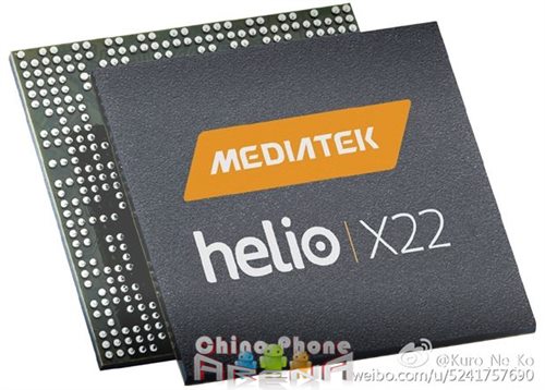 2016 Helio X30 X22 deca-core MTK MediaTek flagship SoC