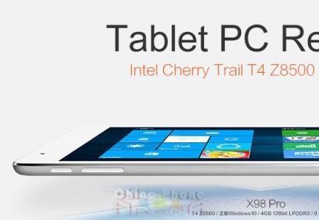Teclast X98 Pro review specifications 4GB 64GB Intel Cherry Trail